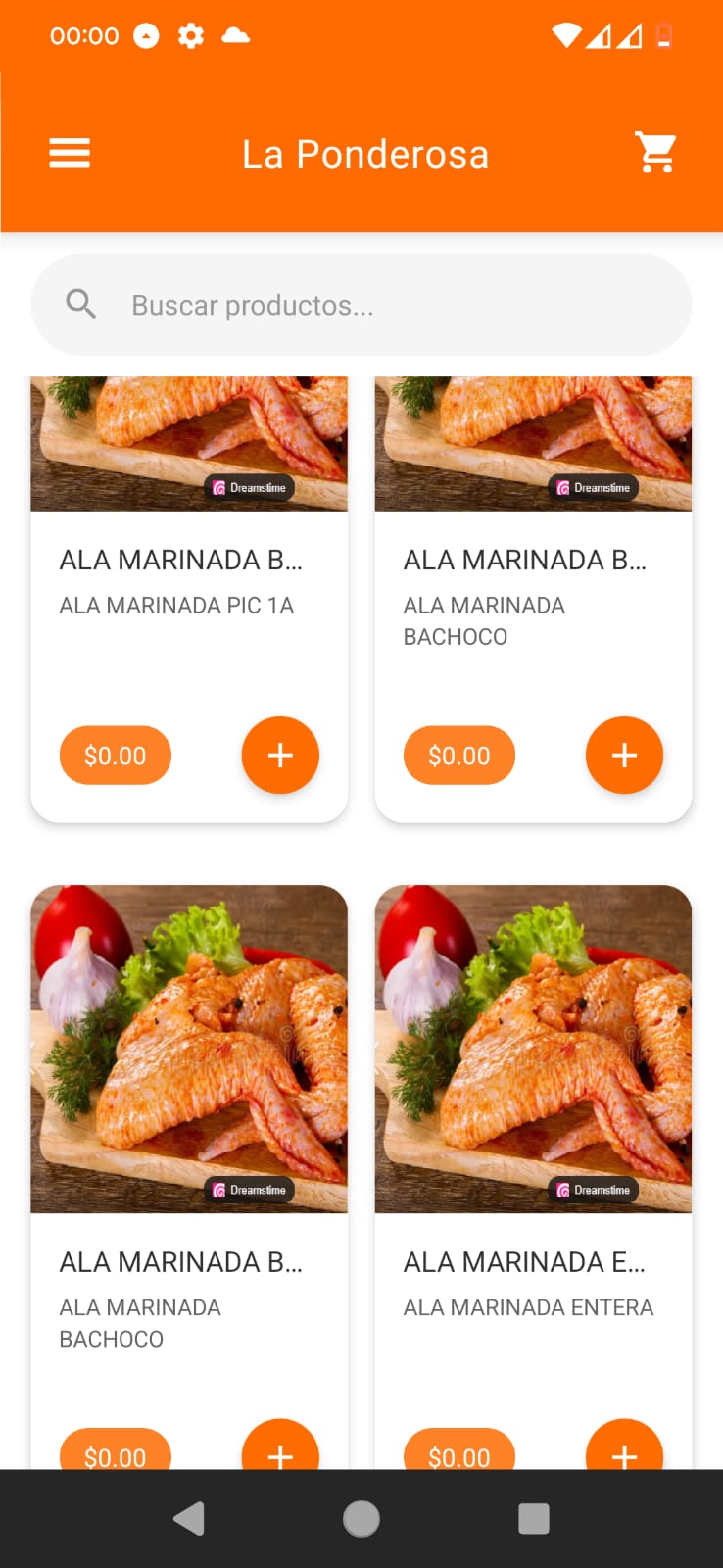 App móvil multirrol para pollería