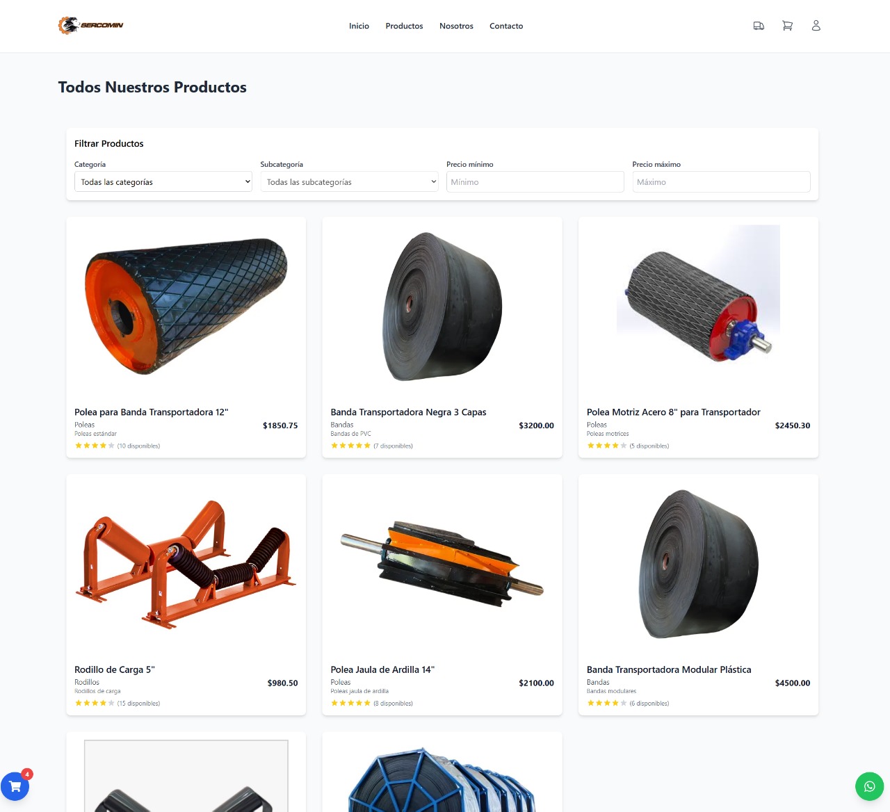 E-commerce con gestión integral